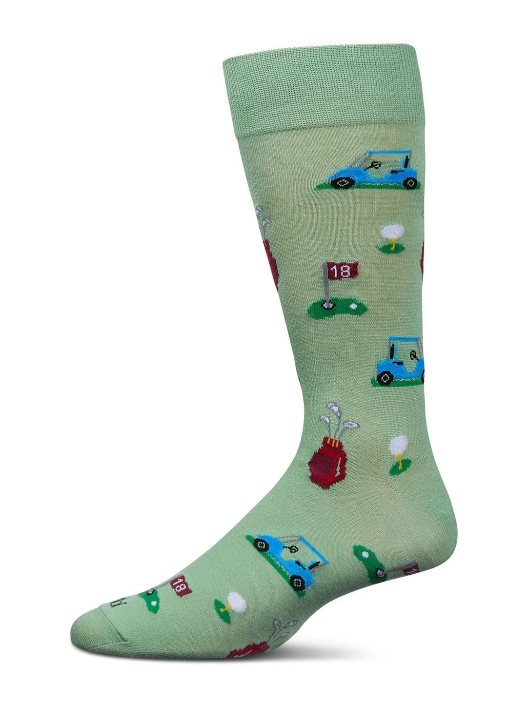 Memoi Tee Time Men`S Bamboo Crew Size 10-13