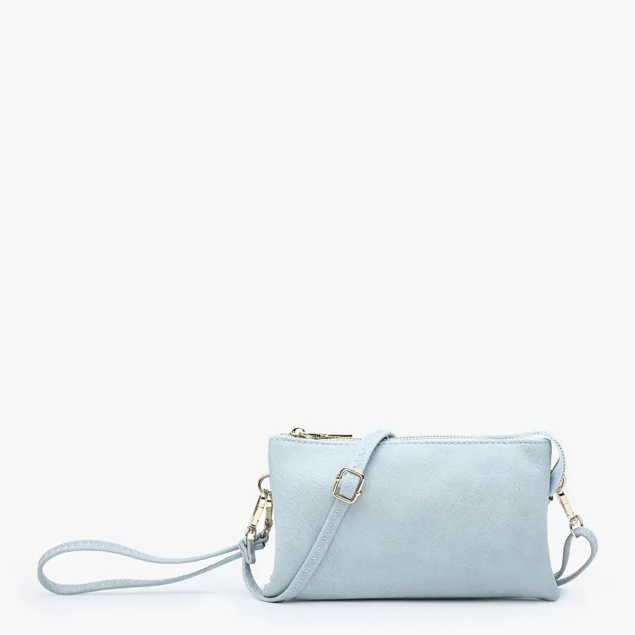 Riley 3 Compartment Crossbody/Wristlet
