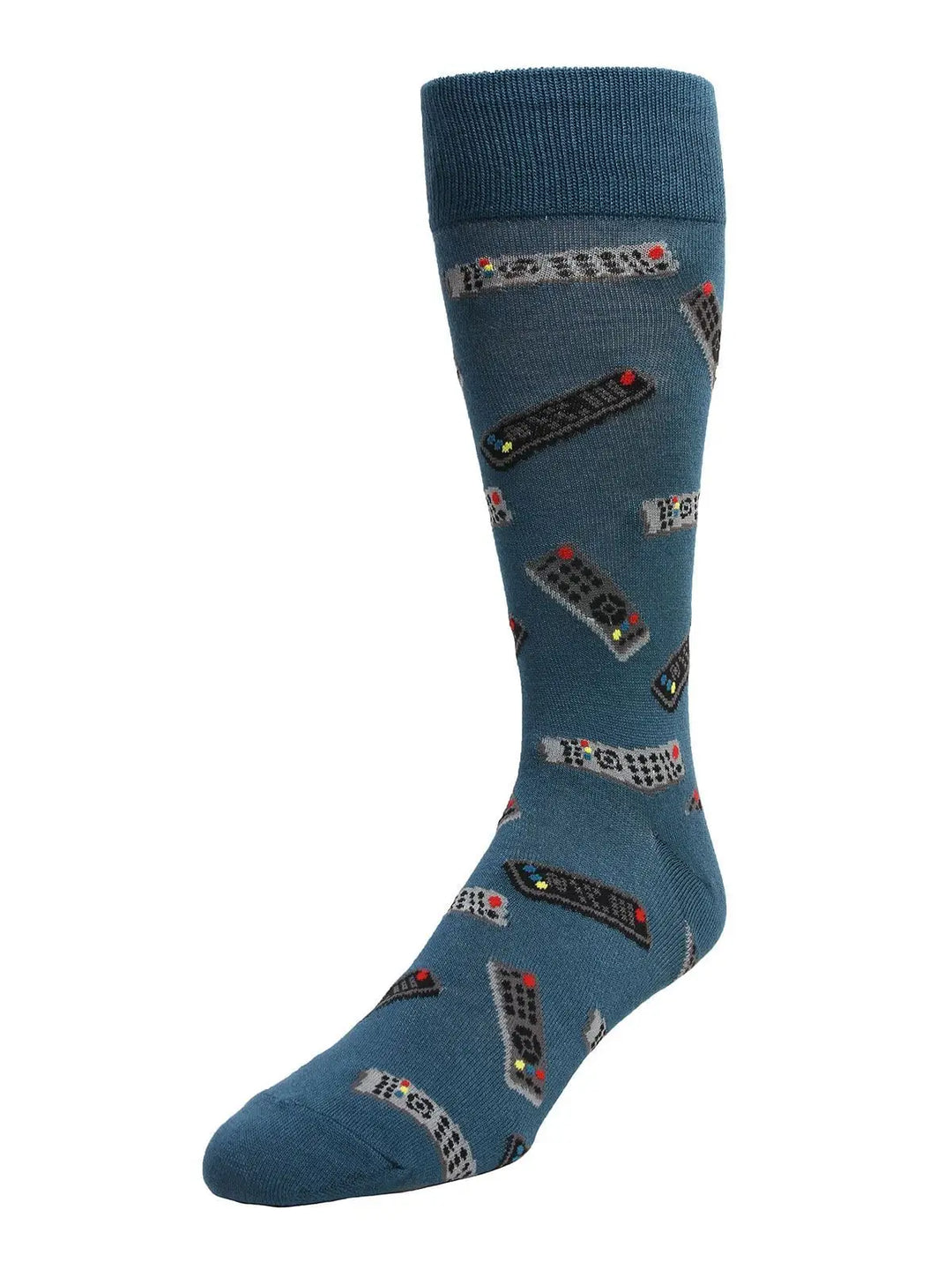 Memoi Control Center Remote Men's Crew Socks