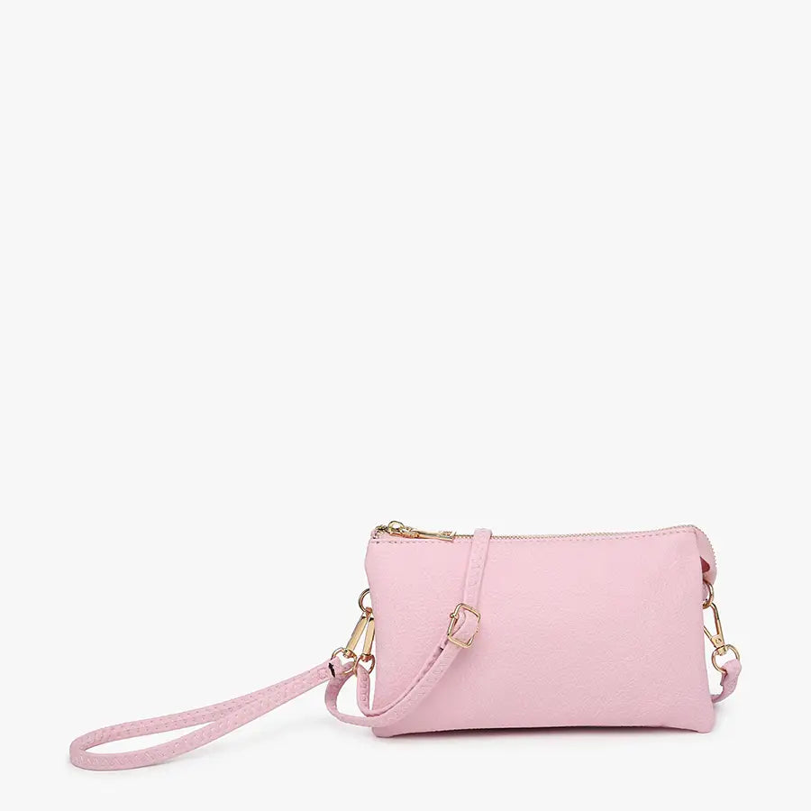 Riley 3 Compartment Crossbody/Wristlet
