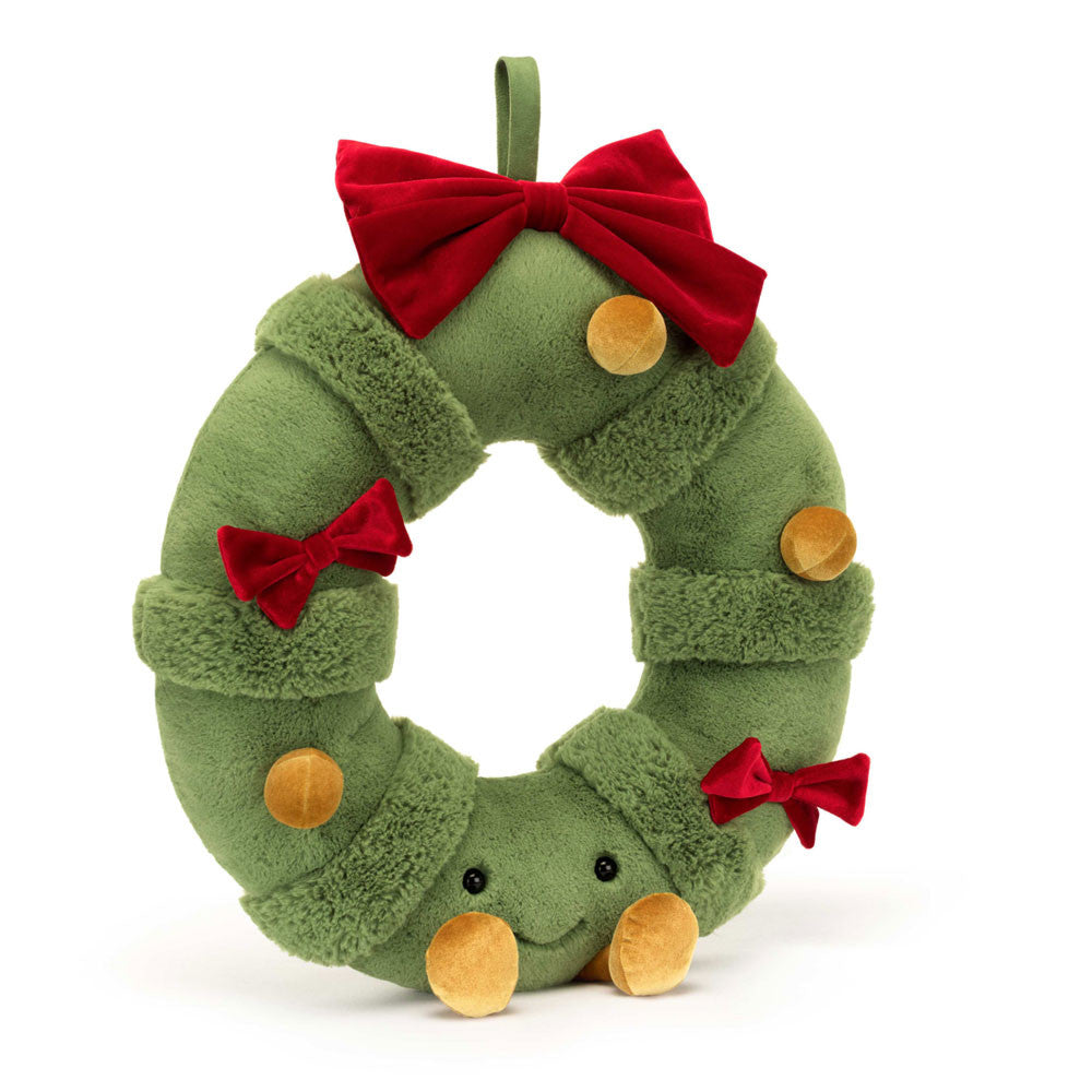 Decorated Christmas Wreath