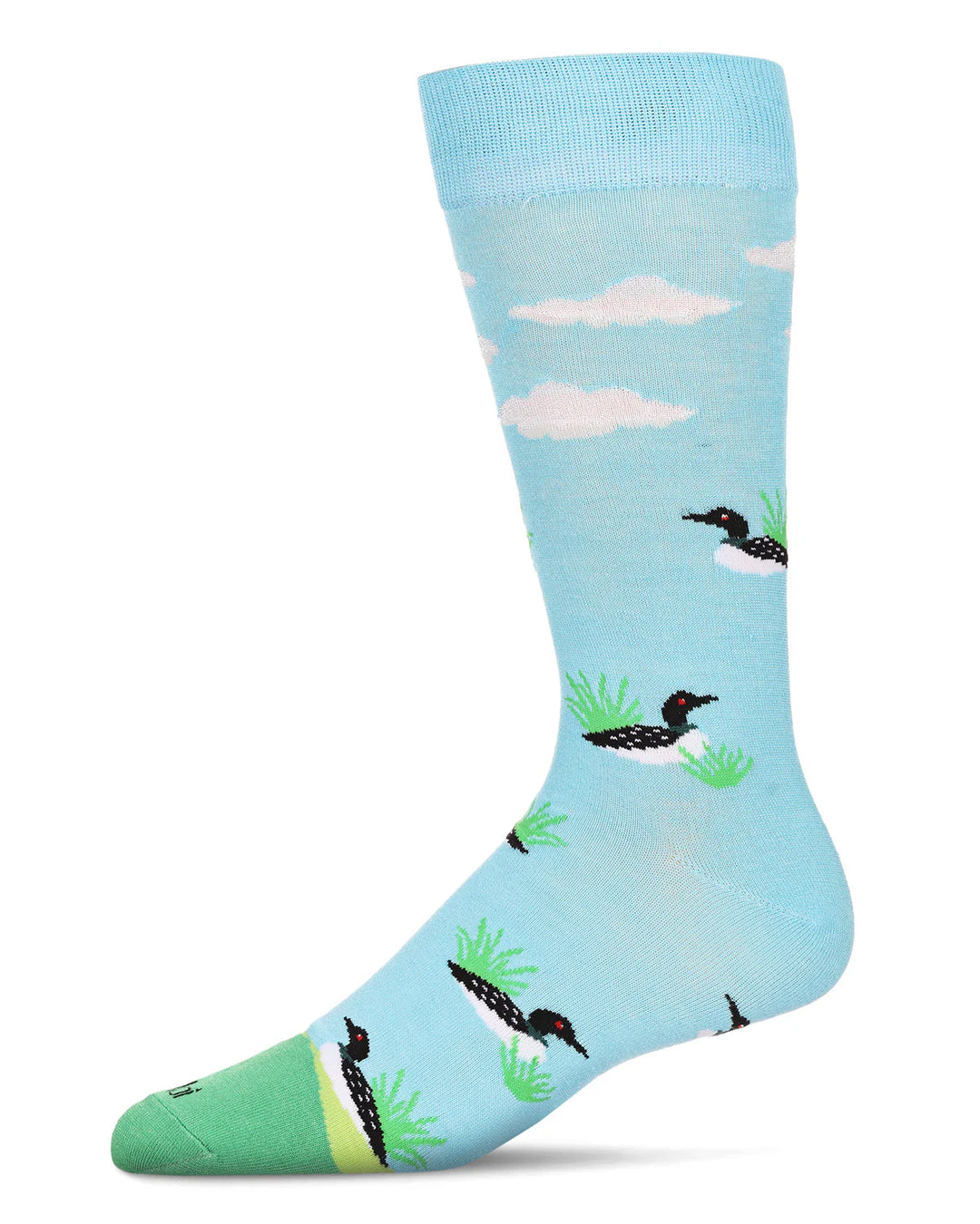 Men's Loon Bird Socks Size 10-13