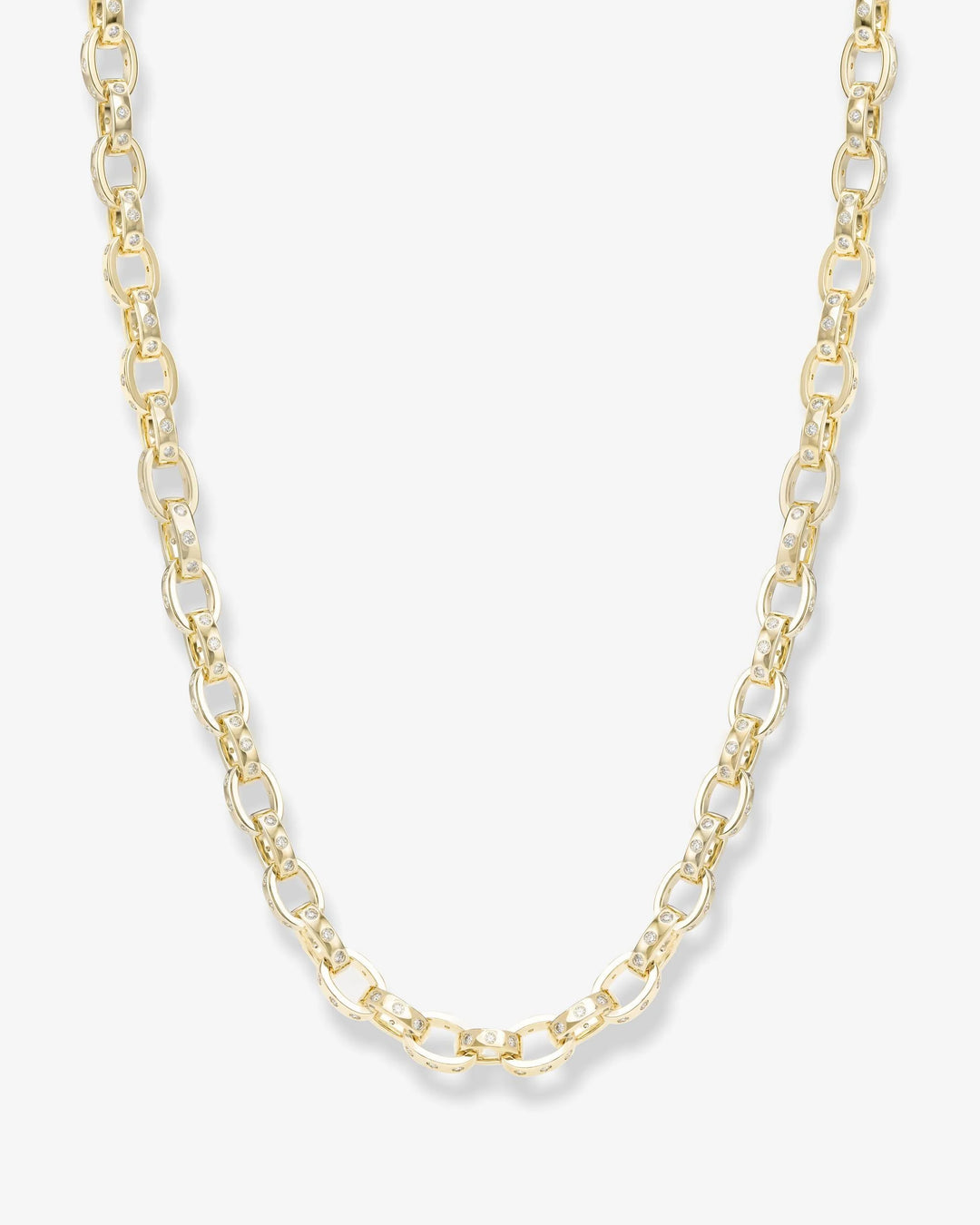 Ashley Chain Link Necklace 9mm