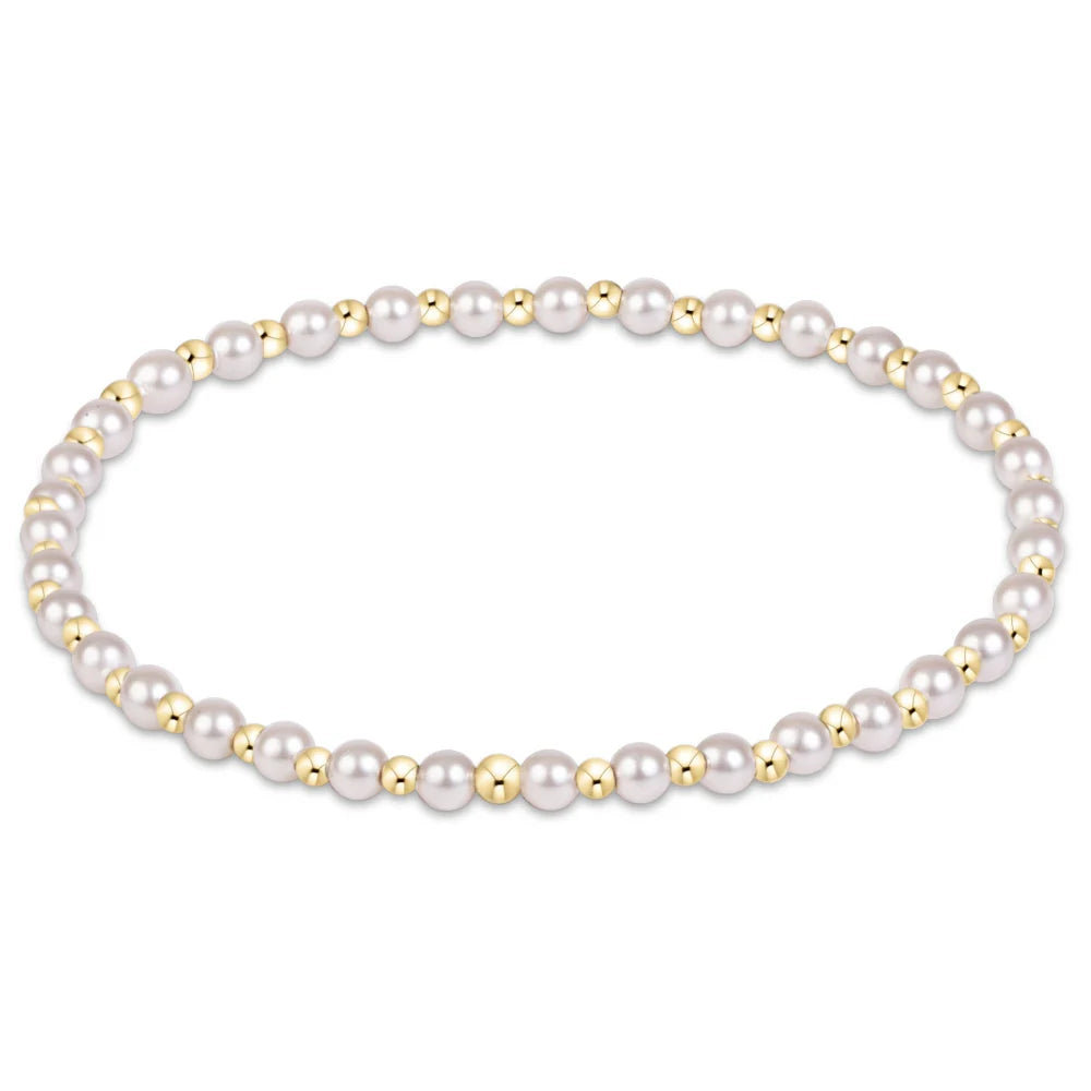 enewton 6.25" Grateful Pearl 3mm Bracelet