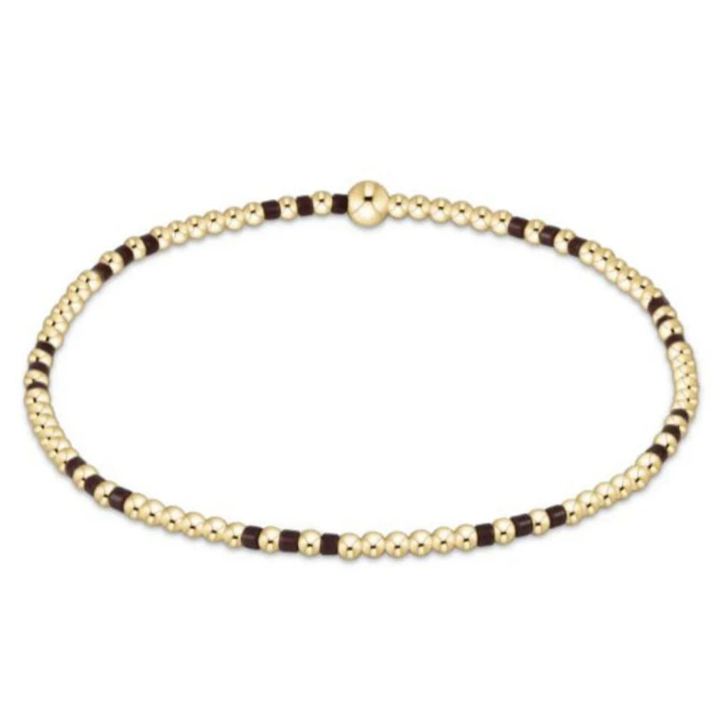 Hope Joy Chocolate Bracelet