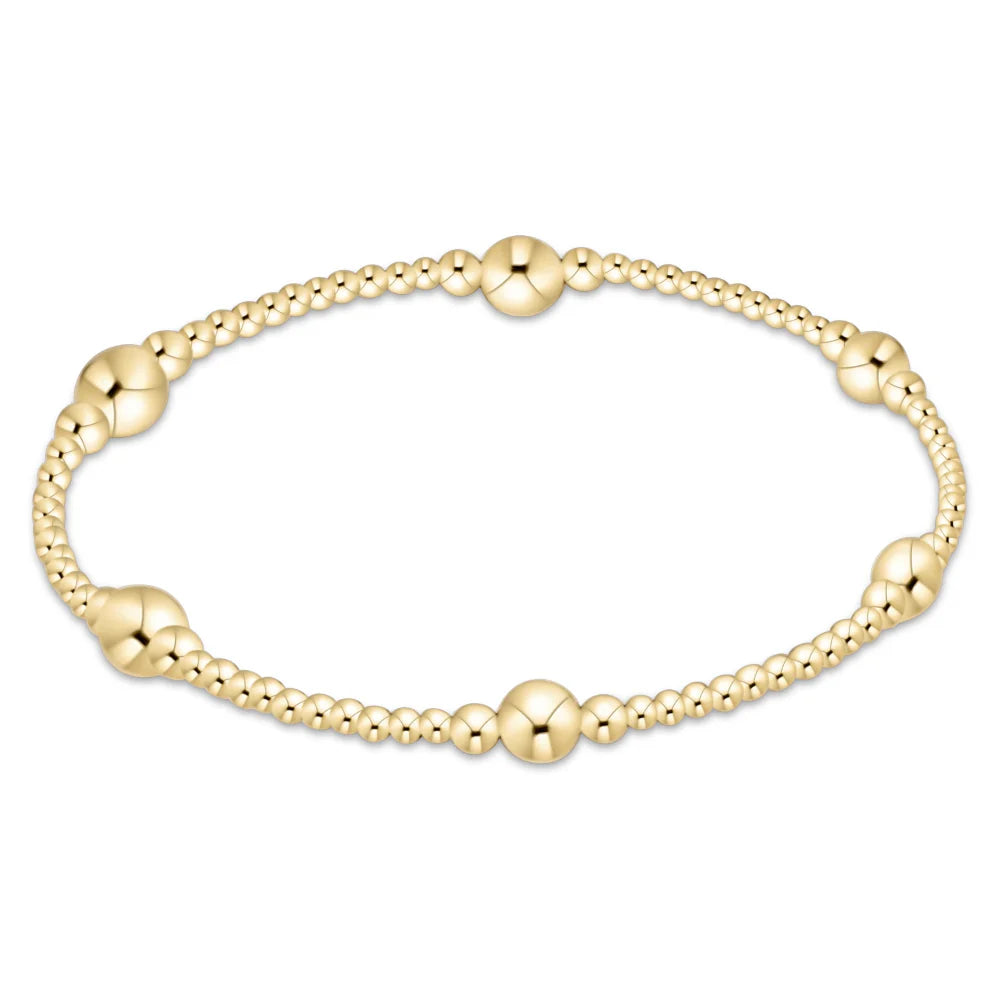enewton 6.25" Purpose Gold 5mm Bracelet