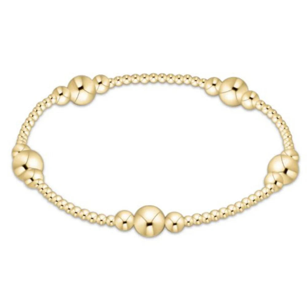 Purpose Gold 6mm Bead Bracelet