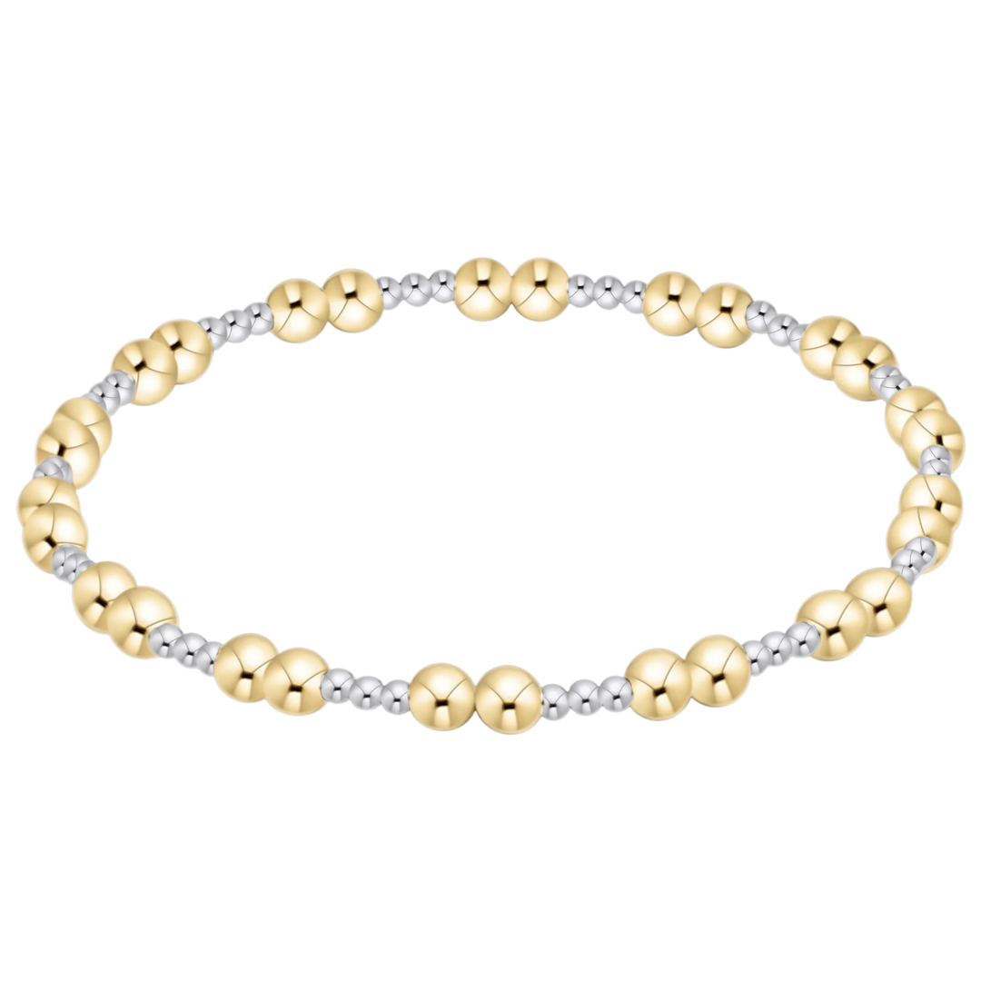 together mixed metal 3mm bracelet
