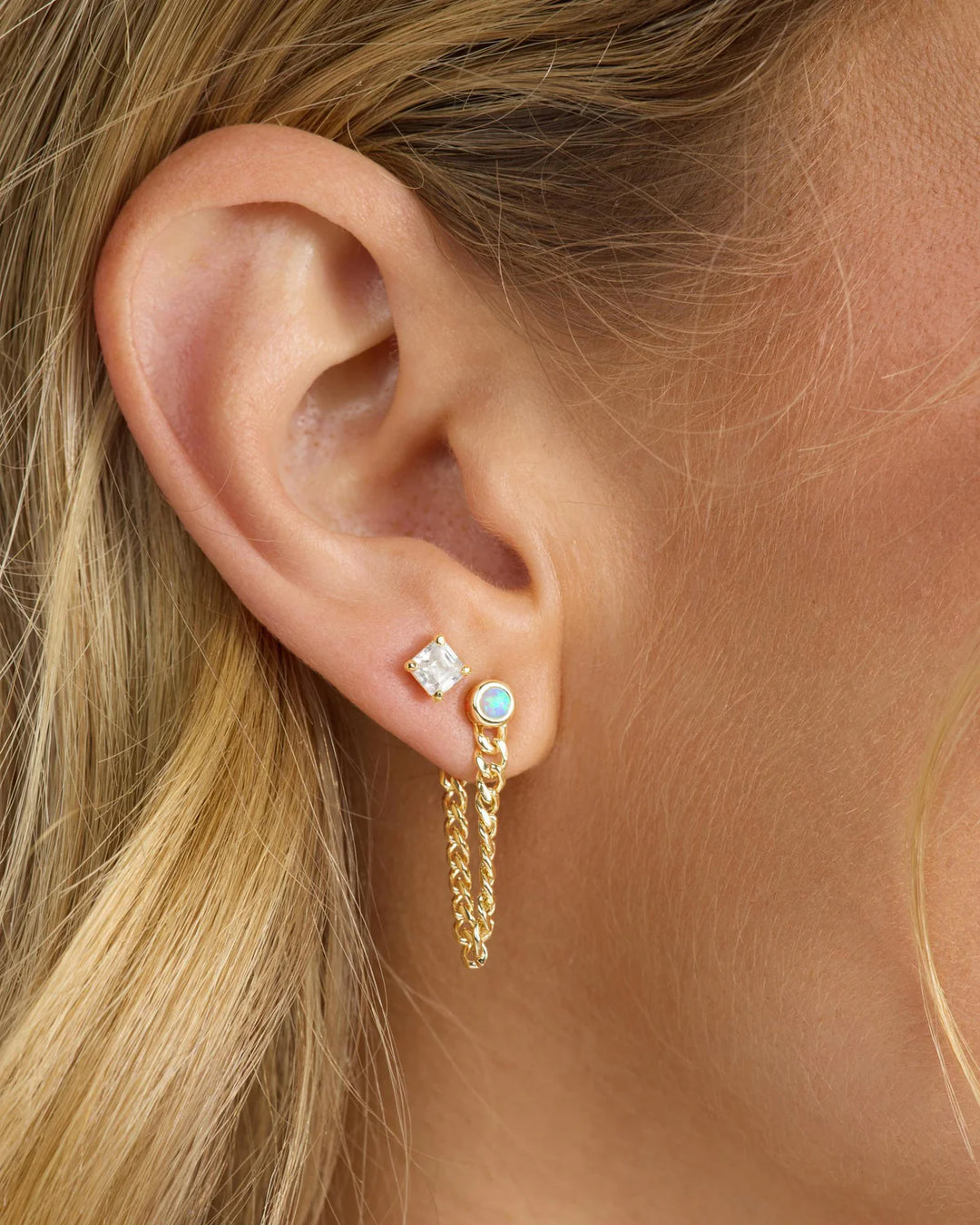 Julian 3mm Soft Chain Hoops