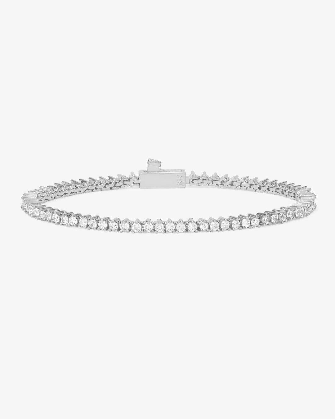 Melinda Maria Not Your Basic Tennis Bracelet 2mm 7.5"