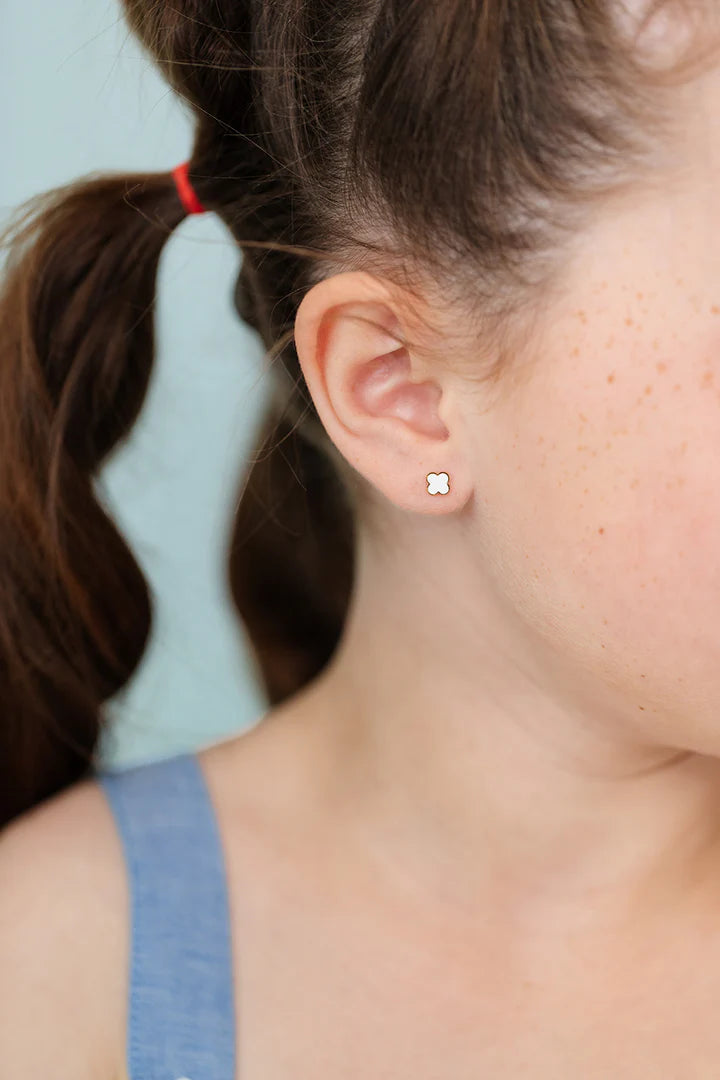 Quatrefoil Studs