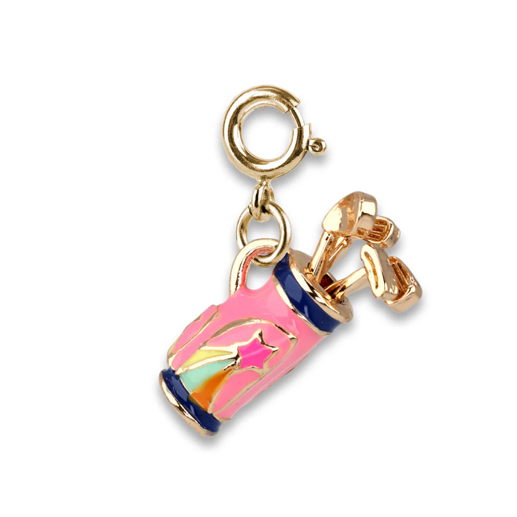 Rebel Girls Gold Club Charm