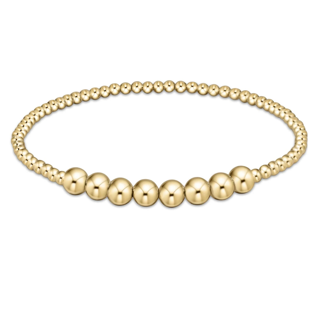 Classic Gold Beaded Bliss Bead Bracelet