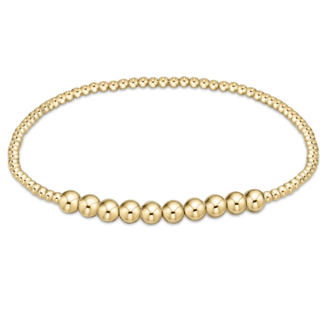 Classic Gold Beaded Bliss Bead Bracelet