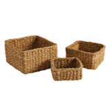 Seagrass Mini Square Baskets