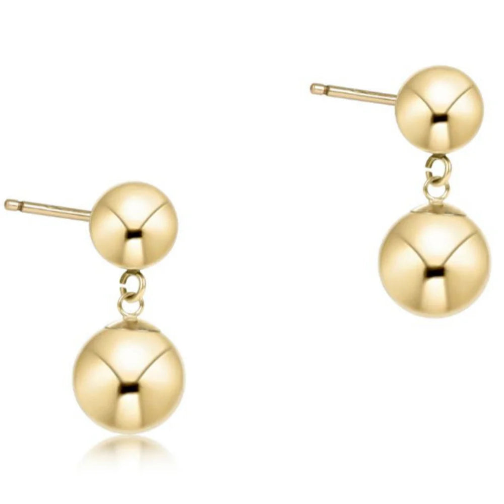 enewton Classic 8mm Ball Drop Stud - Gold