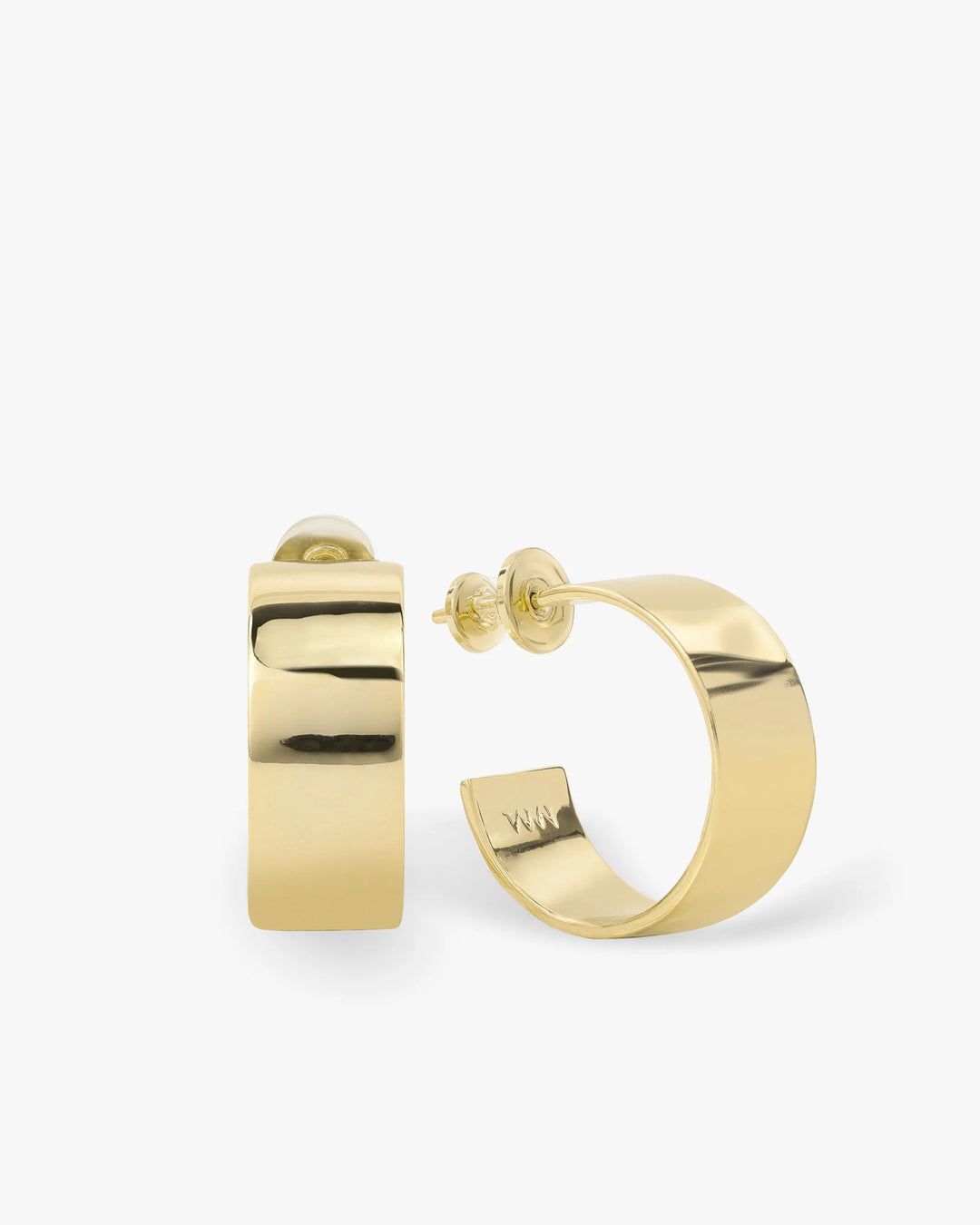 Atlas hoops .75"- Gold