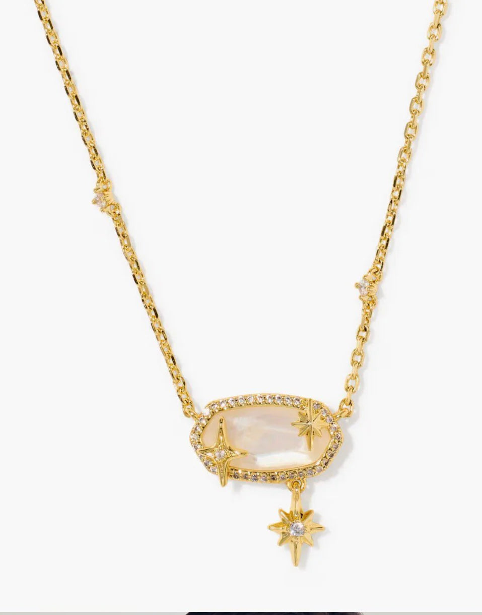 KENDRA SCOTT Elisa Star Gold Short Pendant Necklace