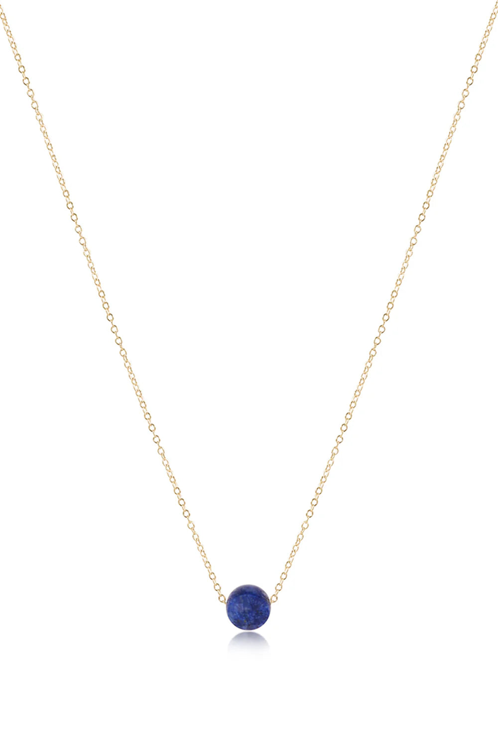 Admire Lapis Necklace-Gold