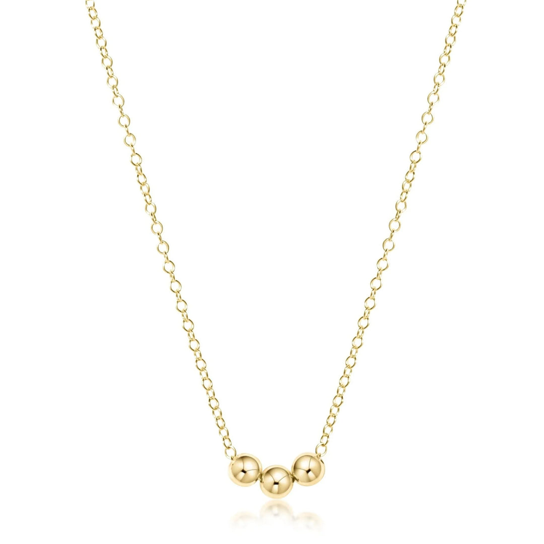Joy 3mm Necklace-Gold