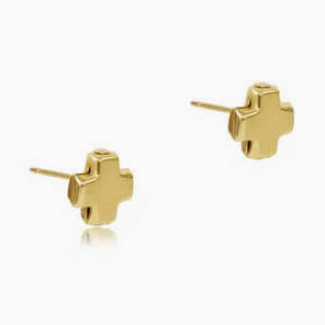Signature Cross Gold Stud