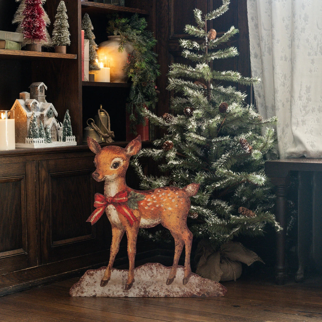 24" HOLLY THE REINDEER METAL DUMMY BOARD