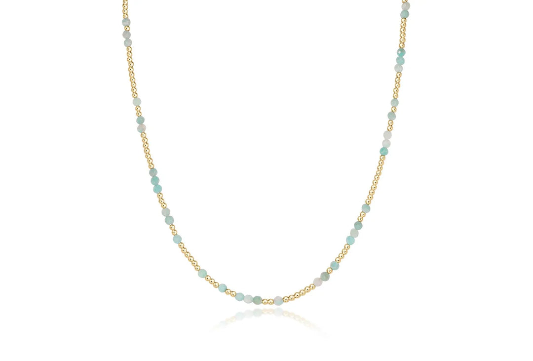Hope Unwritten Gemstone-Amazonite Choker