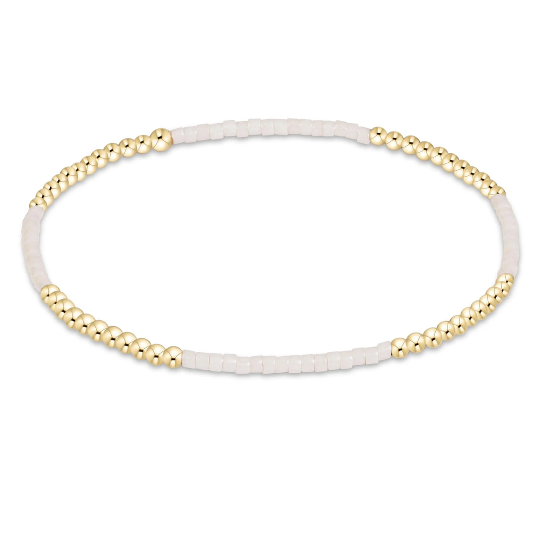 hope blissful bracelet - milkshake