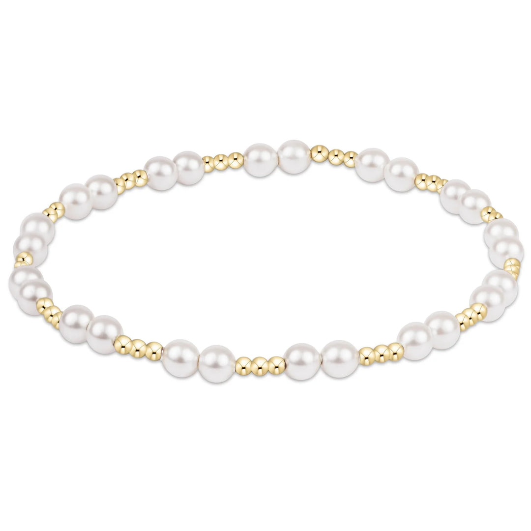 together pearl 4mm bracelet