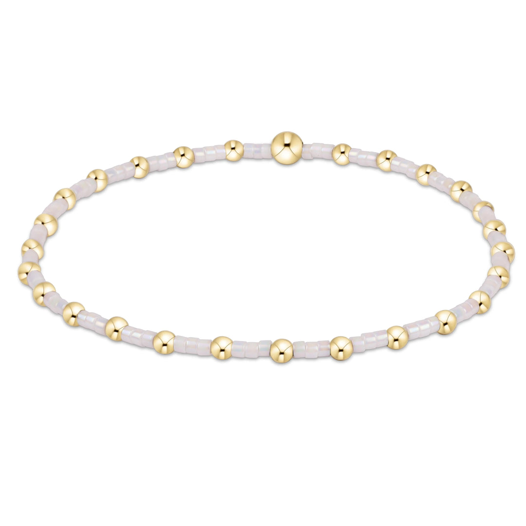 hope sincerity bracelet - silky white