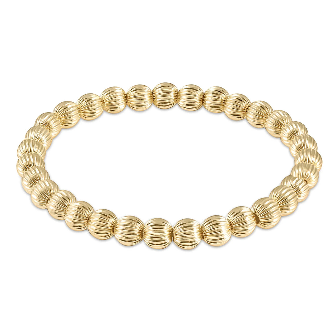 dignity gold 6mm bead bracelet 5.0 star rating