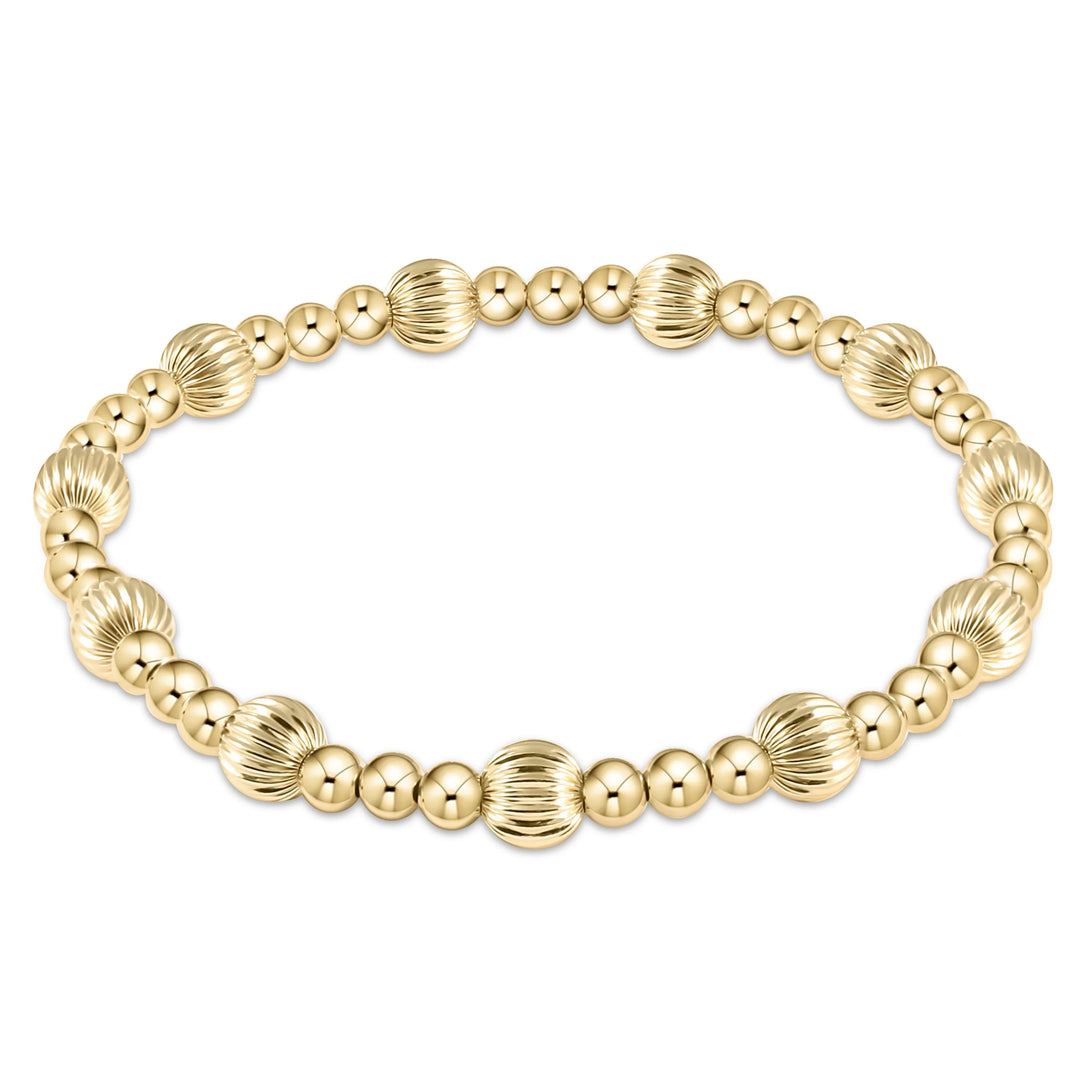 Dignity Sincerity Pattern Bead Bracelet