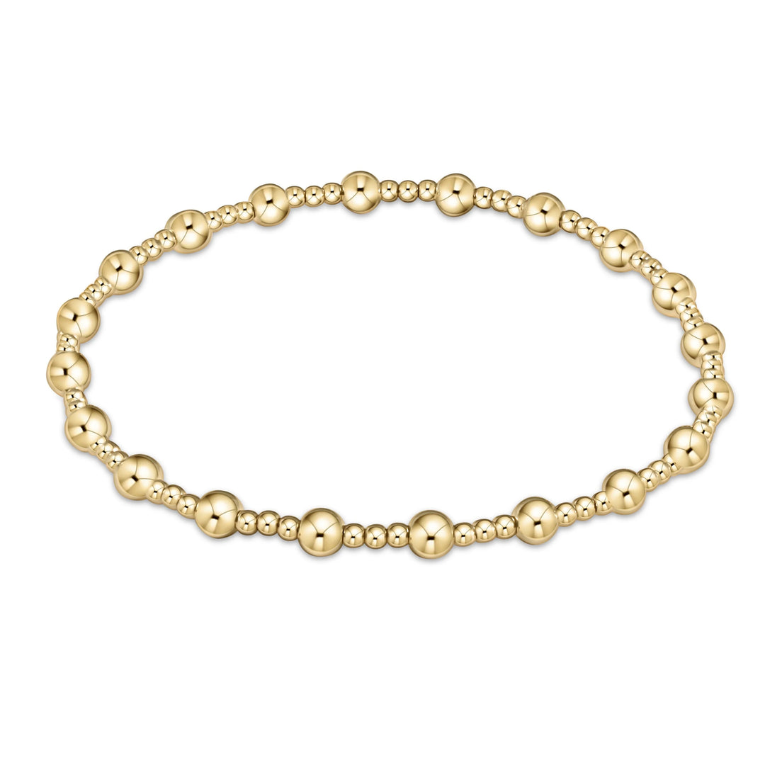 sincerity gold 4mm bracelet
