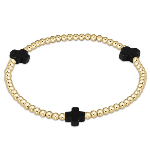 Signature Cross Gold 3mm