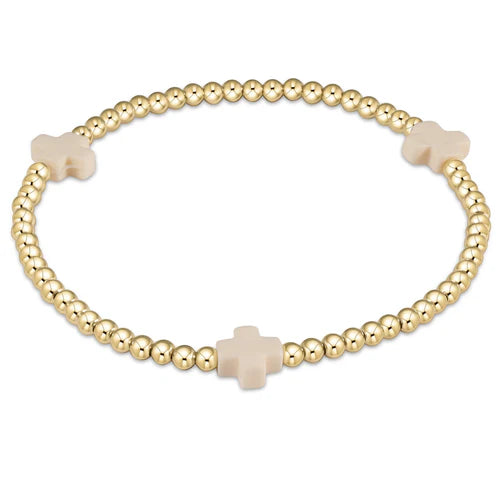 Signature Cross Gold 3mm