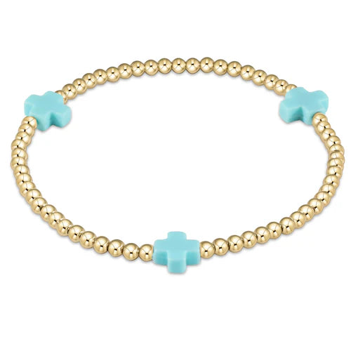 Signature Cross Gold 3mm