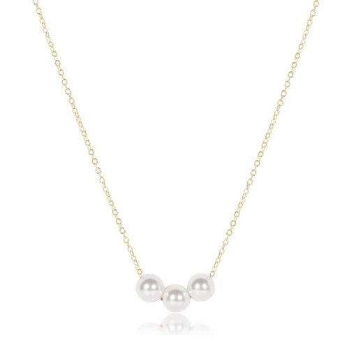 16" Necklace Gold-Joy Pearl