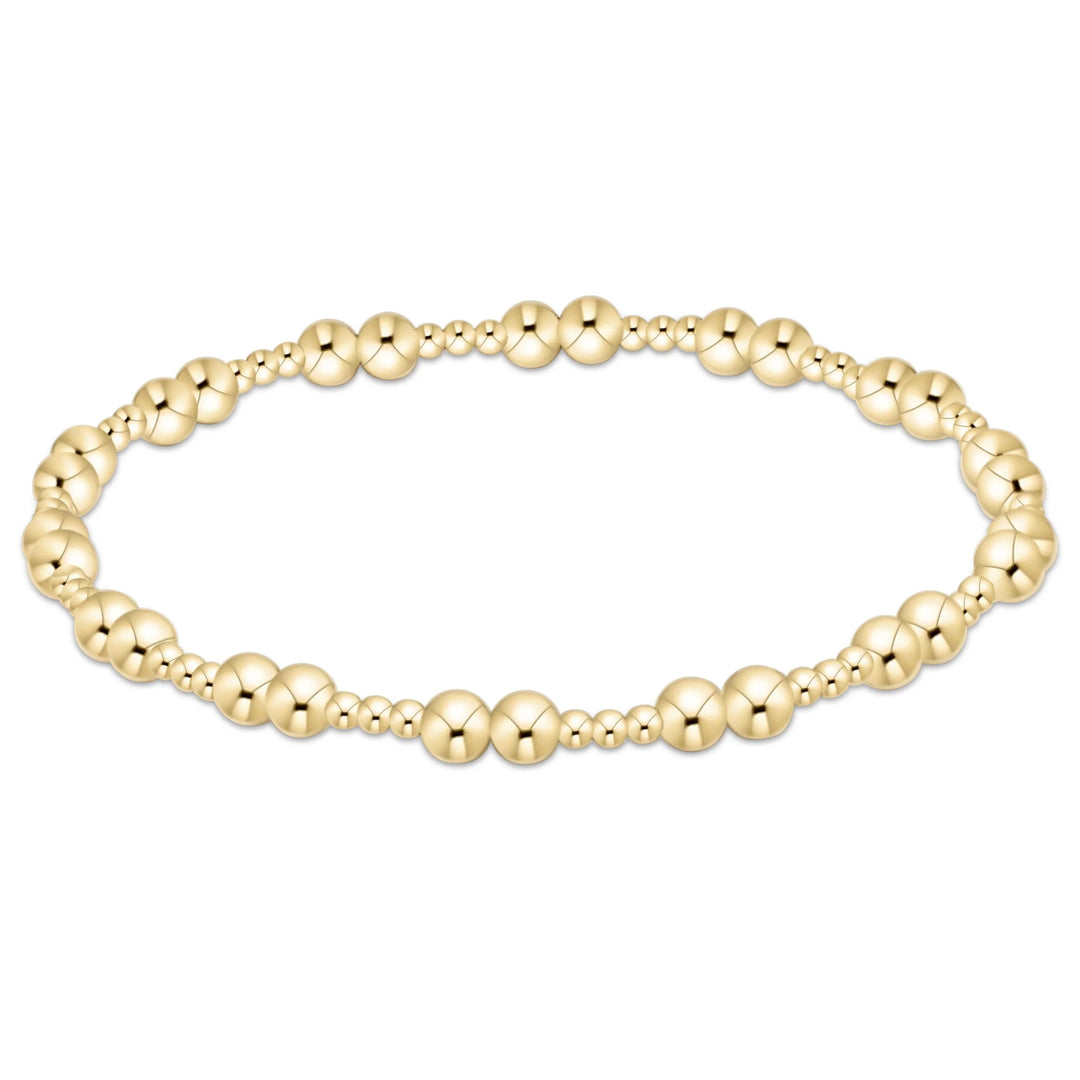 together gold 4mm bracelet