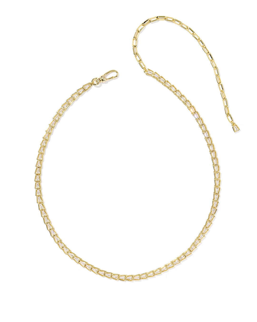 Bella Gold Tennis Necklace