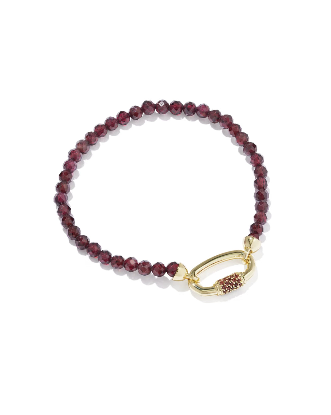 Emery Gold Beaded Stretch Bracelet