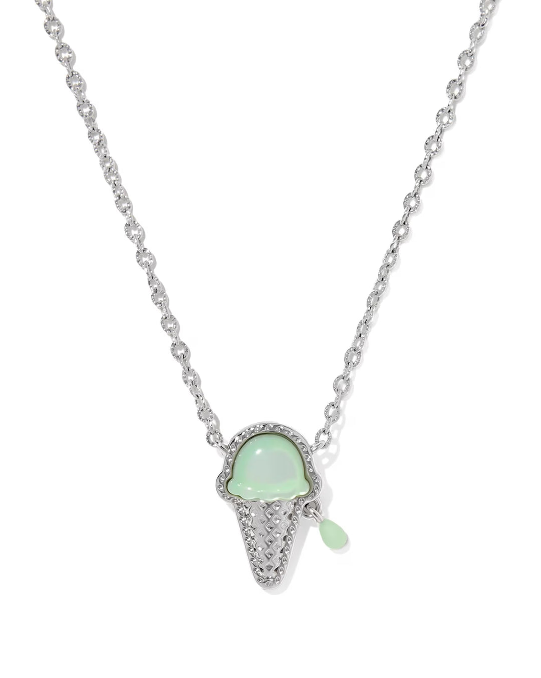 Ice Cream Gold Short Pendant Necklace