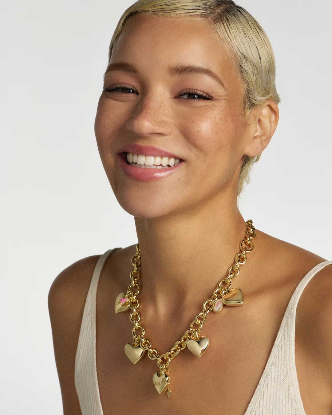 Jayna Gold Statement Necklace