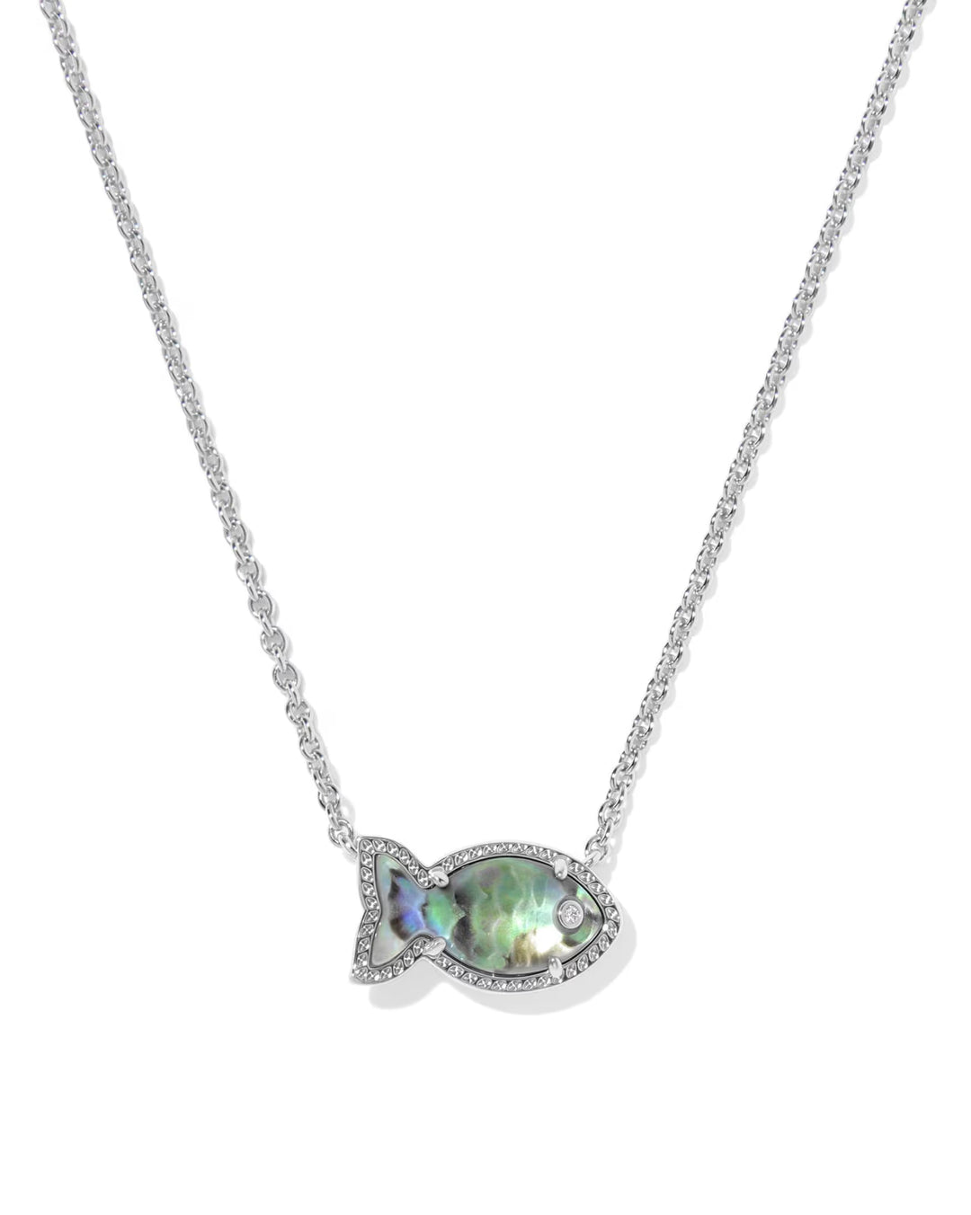 Parker Fish Gold Short Pendant Necklace