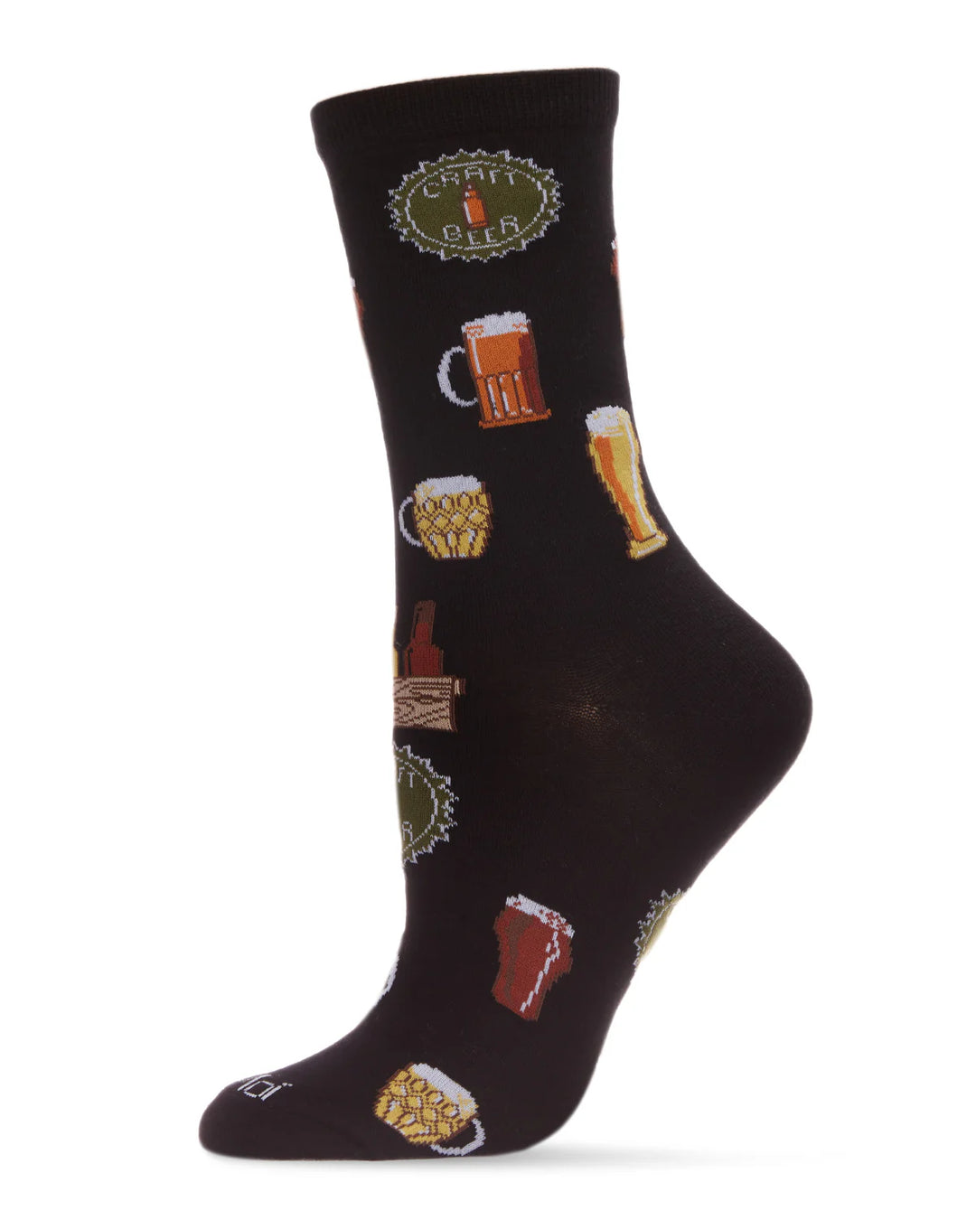 Women's Craft Beer Bamboo Blend Crew Sock