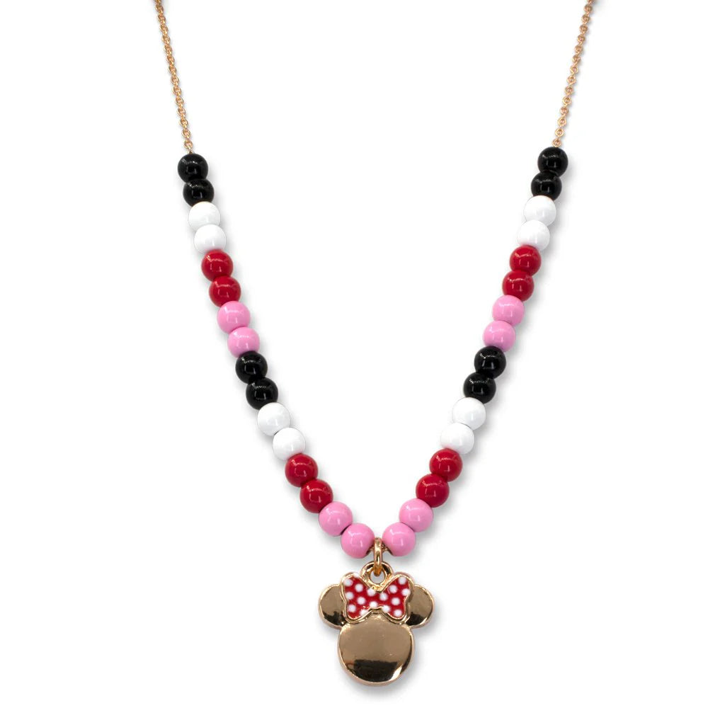 Gold Minnie Bead Necklace
