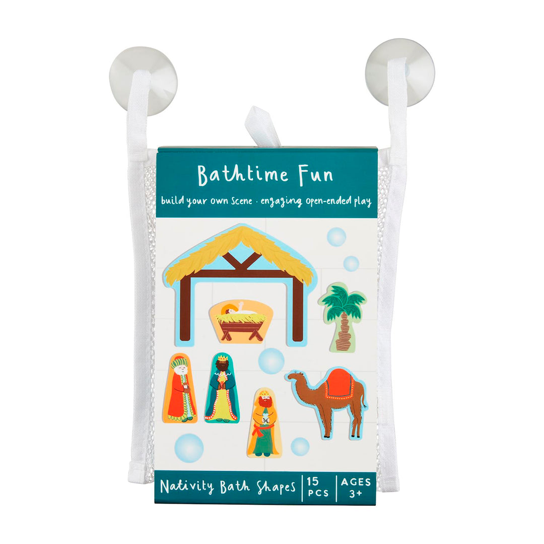 NATIVITY BATH STICKABLE SET