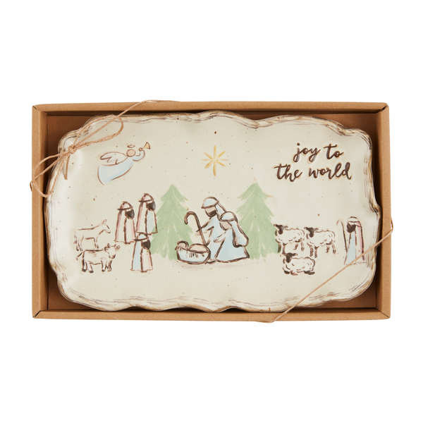 NATIVITY PLATE