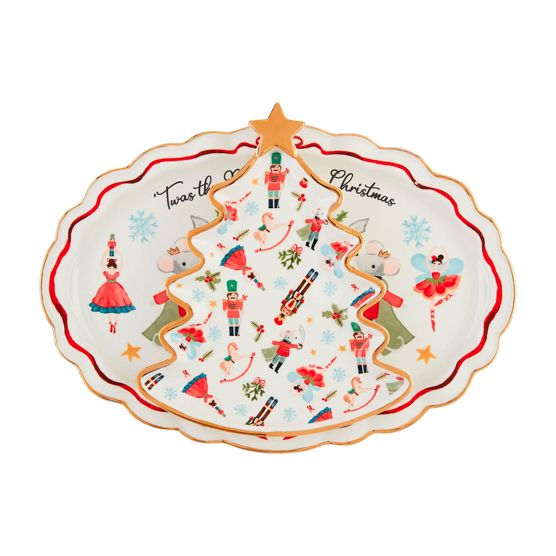 NUTCRACKER PLATTER SET