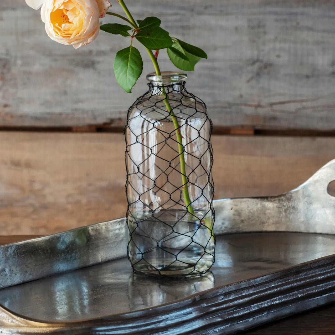 CHICKEN WIRE SELTZER BOTTLE