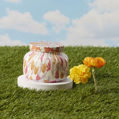 Pineapple Flower Pattern Play Signature Jar Candle
